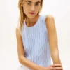 Vestă din tricot cu model împletit Vestă din tricot cu model împletit
